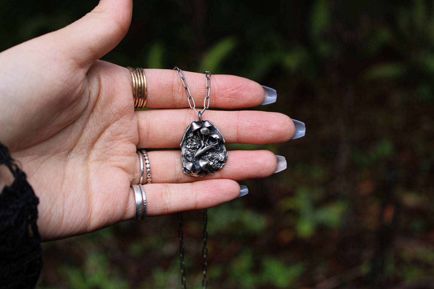 Mourning | Poe | Necklace