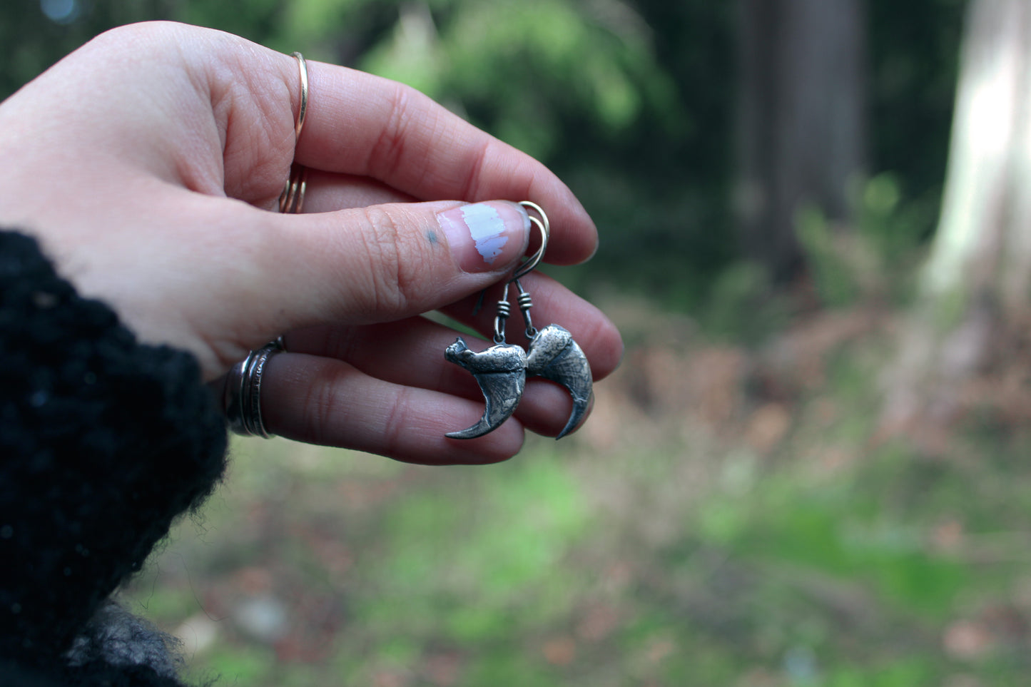 Bobcat Claw Earrings