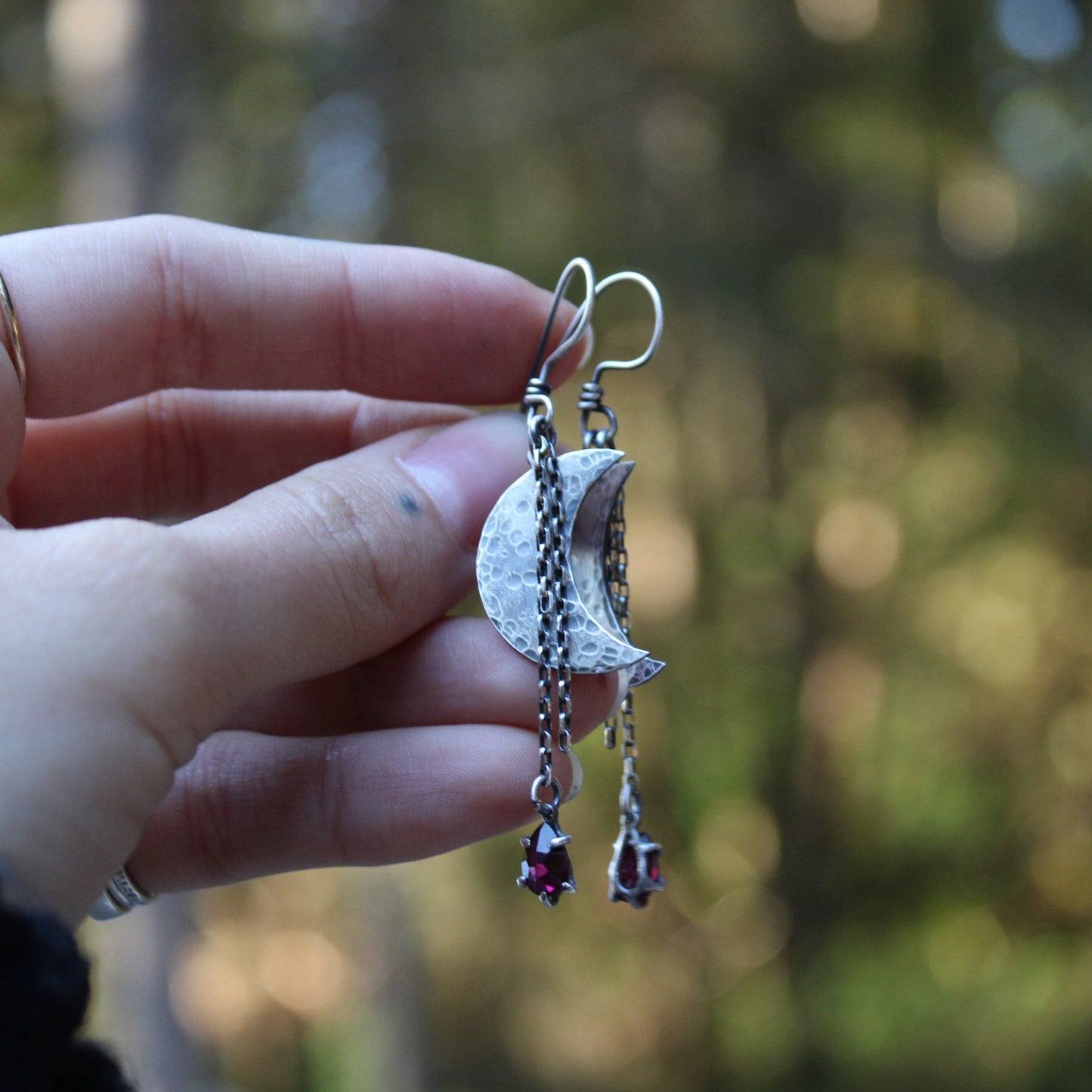 Blood Moon Earrings