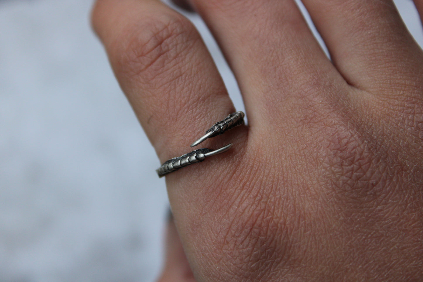 Mourning Dove Claw Ring | Size 7