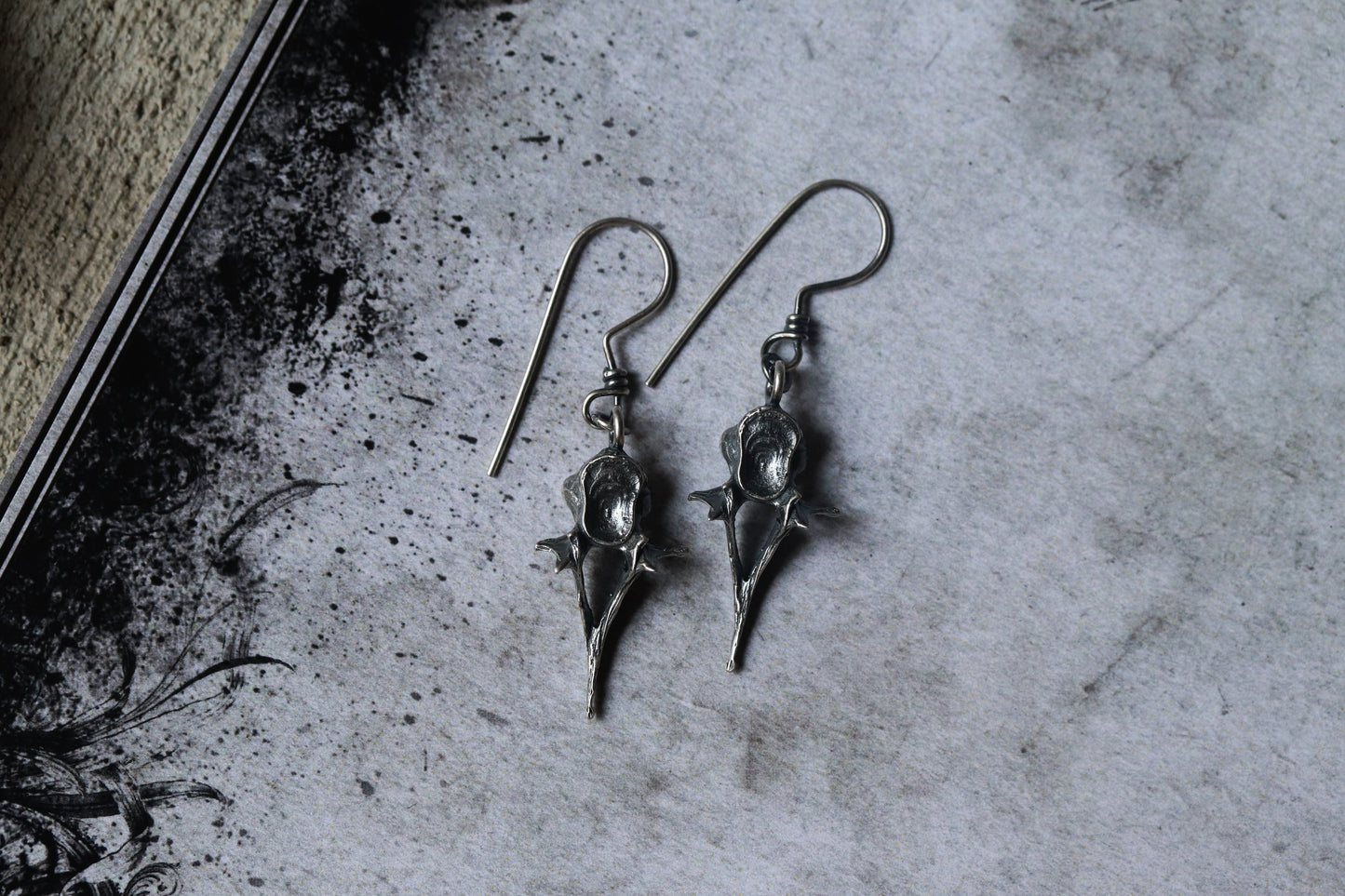 Fish Vertebrae Earrings