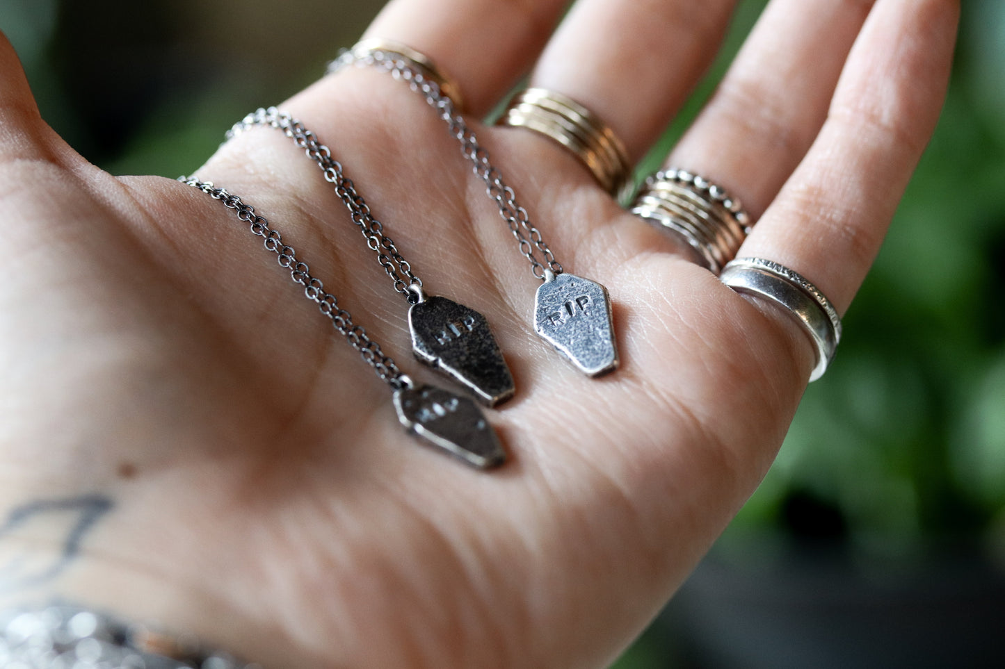 Coffin Necklaces