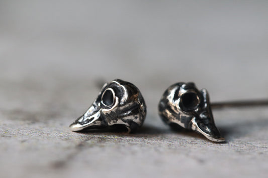 Owl Skull Studs