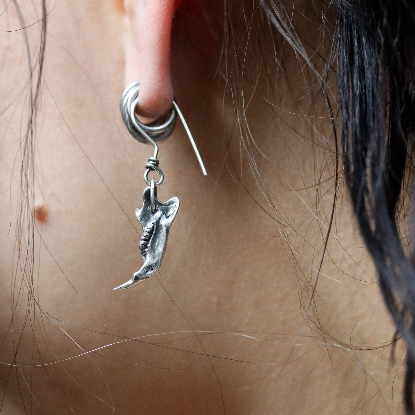 Rat Jaw Earrings