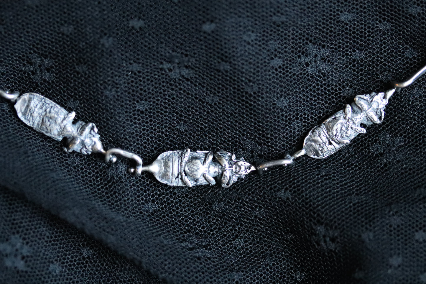 Ghost With The Most | OOAK | Beetle Choker