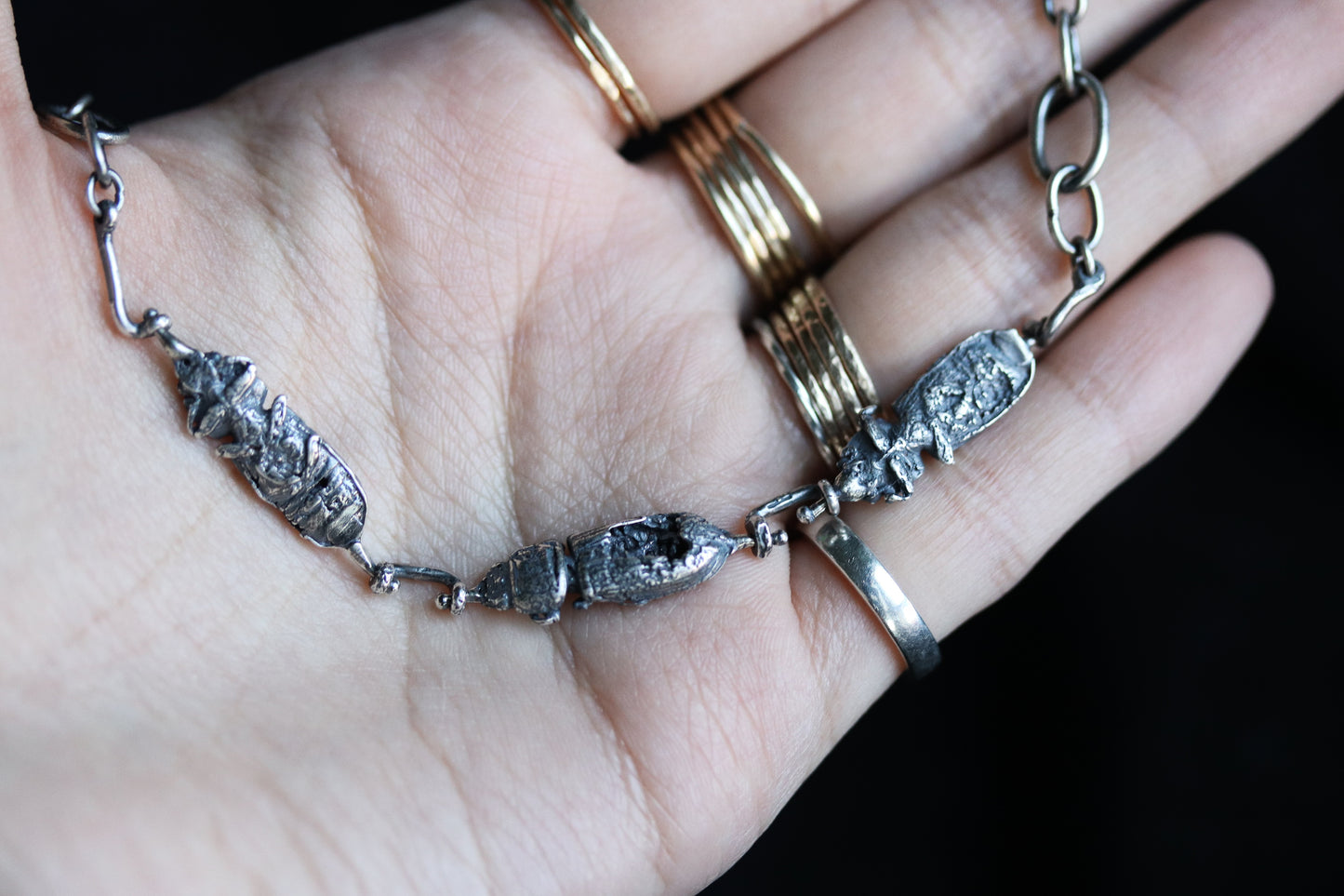 Ghost With The Most | OOAK | Beetle Choker