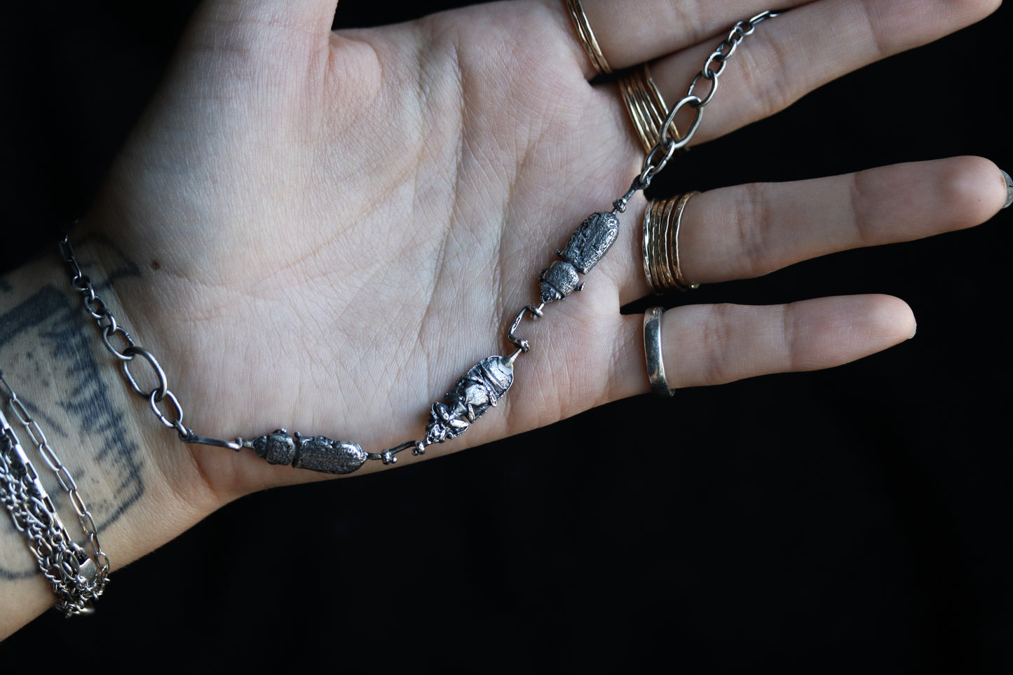 Ghost With The Most | OOAK | Beetle Choker