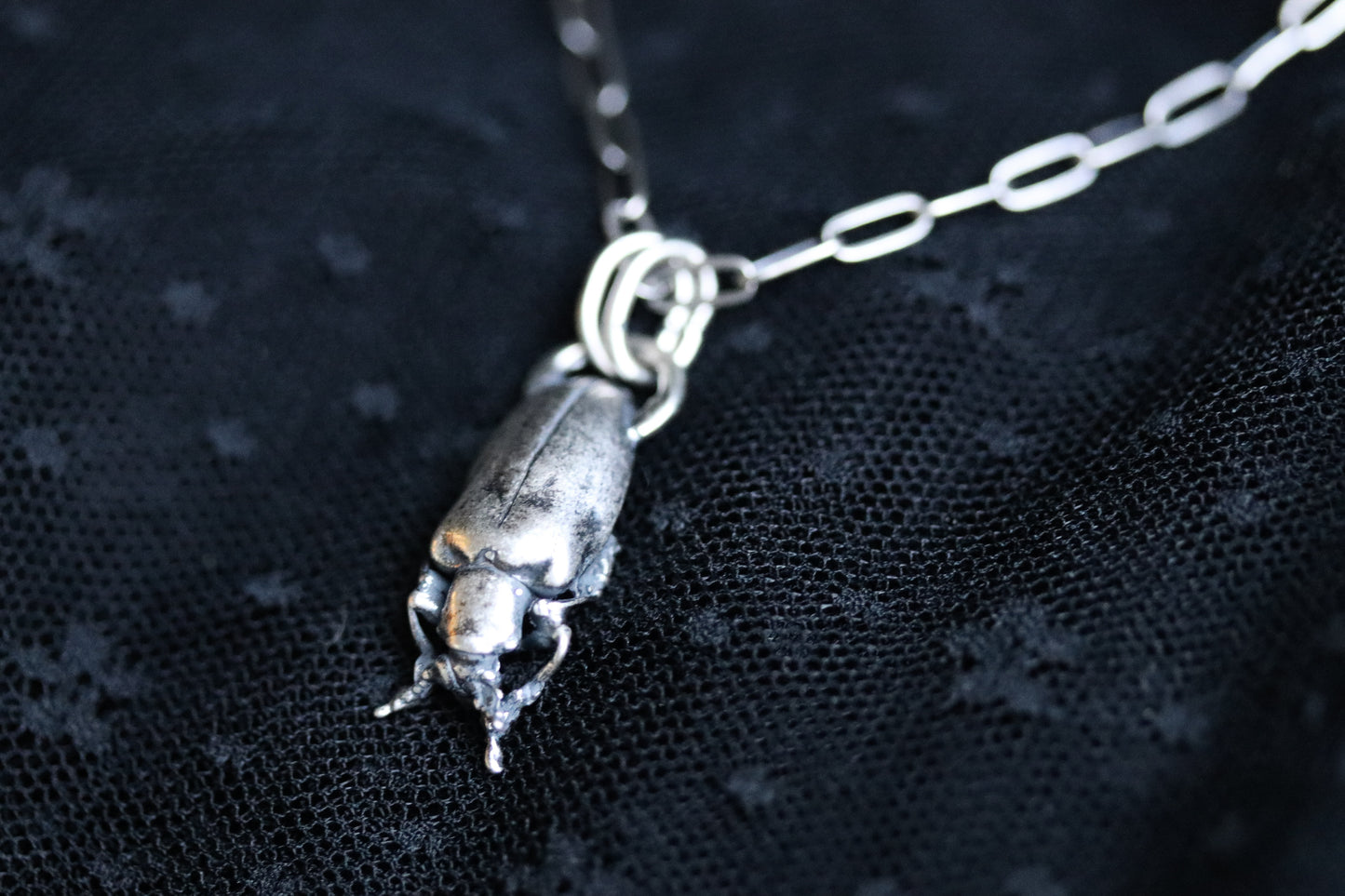 Beetle Necklace